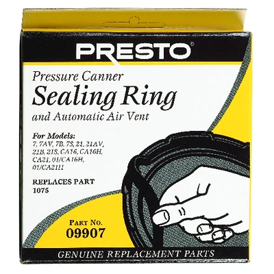 Presto 09907 Pressure Canner Sealing Ring, 16 Qt and 21 Qt