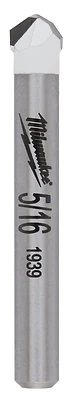 5/16 In. Carbide Tipped Drill Bit For Natural Stone, Glass, And Tile
