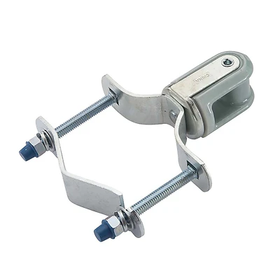 Adjustable Wire Holder, Porcelain, 1-1/4 to 3-In.