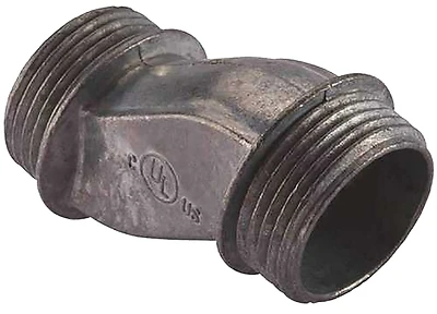 Halex 90402 Rigid Offset Nipple, 3/4 In., Zinc Die-Cast