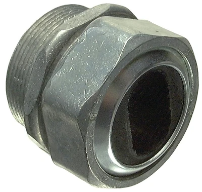 Halex 90661 1/2-In Watertight Cable Connector, Zinc