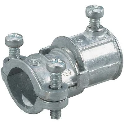 Halex 91530 Combination Coupling, 1/2 In. EMT to 3/8 In., Zinc