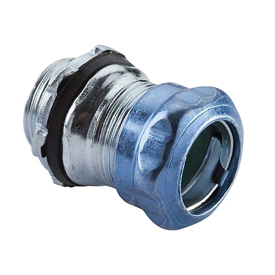 EMT Rain Tight Outdoor Connectors, Steel, 1/2-In. 5-Pk.