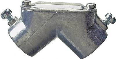 Halex 14407 EMT Corner Pull Elbow, 3/4-In., Zinc