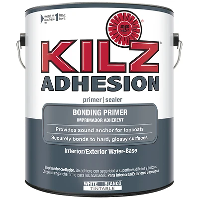Adhesion Primer, Water-Base Acrylic, 1-Gallon