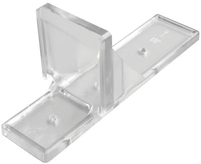 Amerimax 85040 Mini Snow Guard, Clear Polycarbonate, 6 In.