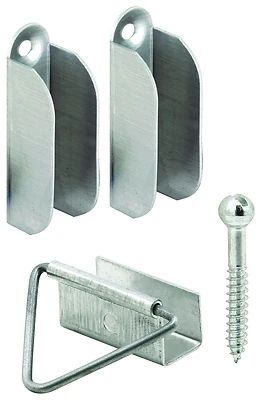 Prime-Line Aluminum Hangers and Latches for 7/16 In. Screen Frame, 2-Pk.