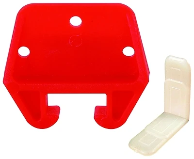 Prime-Line R 7082 Drawer Track Guide Kit, Red, 7/16 In.