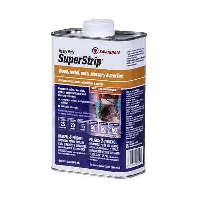 Savogran 01252 SuperStrip Paint Stripper, DCM Free, 1 Qt.