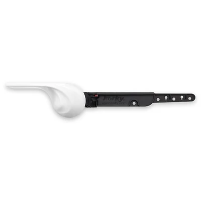 Korky 6062BP StrongARM Universal Toilet Tank Lever, White Wave Handle