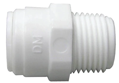 PEX Quick Connect Pipe Adapter, 3/8 OD x 3/8 In. MPT