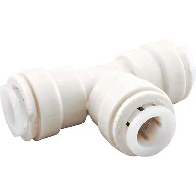 Watts PL-3023 PEX Quick Connect Pipe Tee, 3/8 In., Plastic
