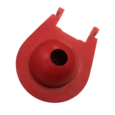 Korky 3030BP Eljer Titan Toilet Flapper, 3 In., Red Rubber
