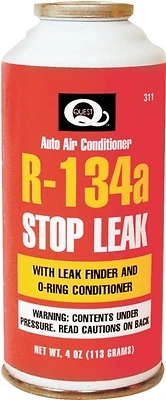 Quest LDS101-1 R-134a Refrigerant with Stop Leak & Detector, 3 Oz.