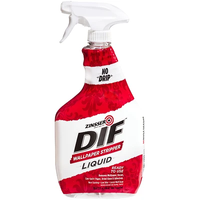 DIF Fast-Acting Liquid Wallpaper Stripper, 32-oz.