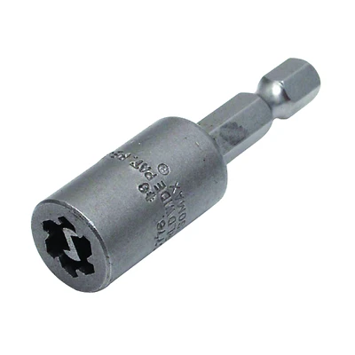Eazypower 88243 #6 One-Way Screw Remover, HSS, 1/4 In. Hex Shank