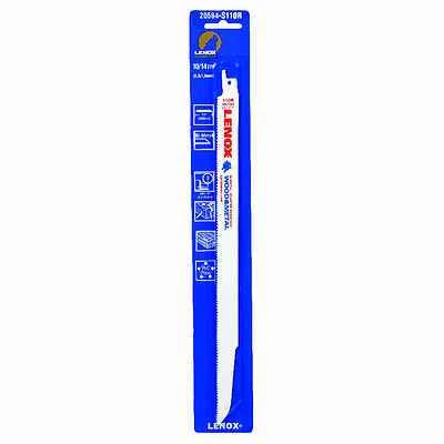 Lenox 20584S110R Reciprocating Saw Blade, 12 In., 10/14 TPI, 1 Pk