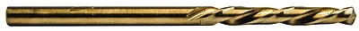 Stub Drill Bit, Left Hand, Cobalt Steel, 1/8 In.