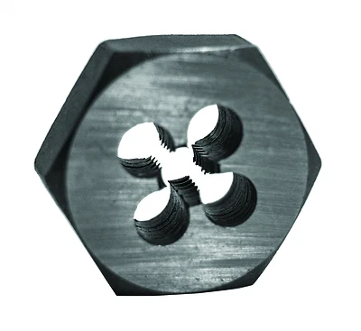 Fractional Hexagon Die, 3/8-16 National Coarse, 1-In.