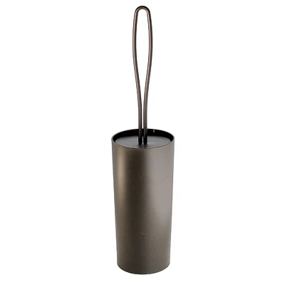 InterDesign York 98920 Toilet Bowl Brush Set, Bronze, 16.4 In.