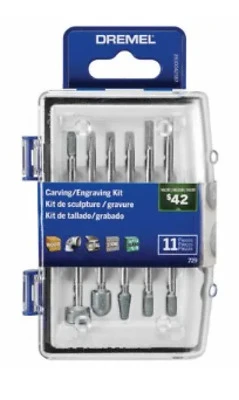 Dremel 729-01 Carving/Engraving Accessory Micro Kit