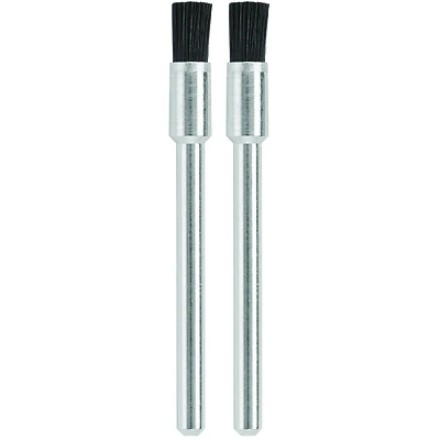 Nylon-Bristle Brush, 1/8-In., 2-Pk.