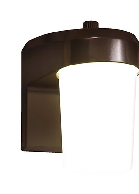 Halo FE08A40FDB LED Entry & Patio Light, Bronze, 800 Lumens, 120V