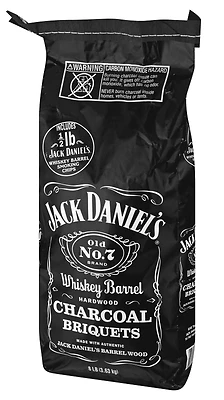 Jack Daniel's 01795 Charcoal Briquets, Barrel Wood, 8 Lbs.