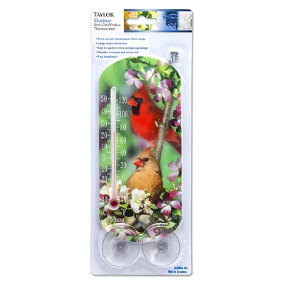 Blue Jay Indoor/Outdoor Tube Thermometer, 8-In.