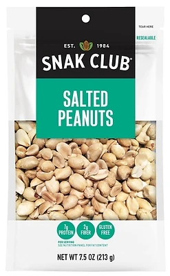 Sc21146 Roasted Salted Peanuts - Pack Of 6, 7g Protein