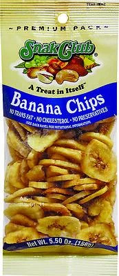 Banana Chips, 5.5 Oz - Deliciously Crunchy Snack