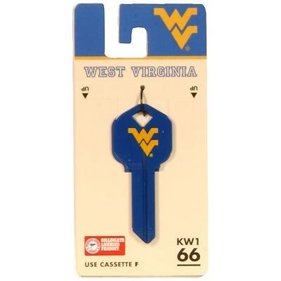 West Virginia Mountaineers Brass House Key Blank #66 Kw1 Uncut Key