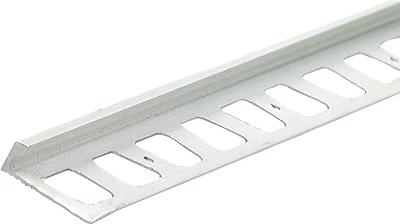 Building Products 3/8 In. X 8 Ft. Satin Aluminum L-shape Tile Edging