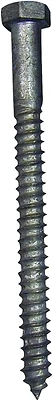 1/2 Inch X 6 Inch Hex Lag Screw - Galvanized Steel, Grade 2