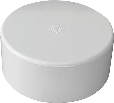 PVC Pipe Sewer & Drain Cap, 4 In.