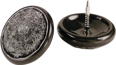 Shepherd 9103 Nail-On Metal Furniture Glides, 1 In., 4 Pack