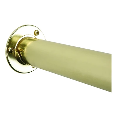 John Sterling BC-0039-3 Closet Pole Socket, Steel, Brass, 1-3/8 In.