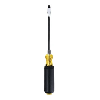 Stanley 66-091 Slotted Screwdriver, 5/16 In. x 6 In., Vinyl Grip