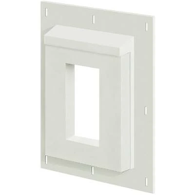 Sturdimount 6" X 8-1/2" Trim White/paintable Fiber Cement Mounting Blocks