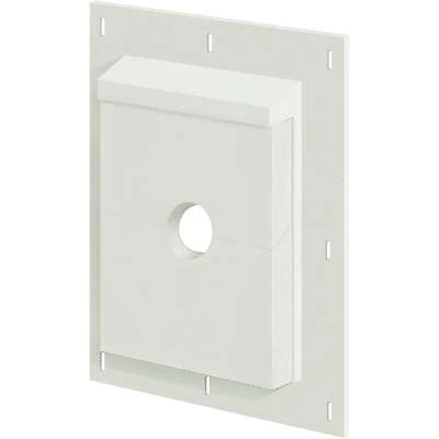 Sturdimount 6" X 8-1/2" Trim White/paintable Fiber Cement Mounting Blocks