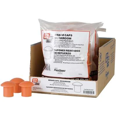 Grip-Rite Plastic Rebar Cap Mushroom