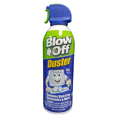 Blow Off 8152-998-226 Compressed Air Duster, Non-Flammable, 8 Oz.