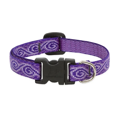 Dog Collar, Adjustable, Jelly Roll, 1/2 x 8 to 12-In.