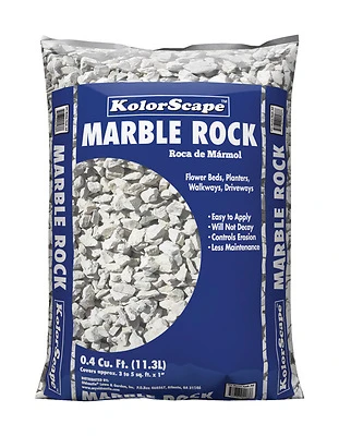 Marble Chips, 0.4 Cu. Ft.
