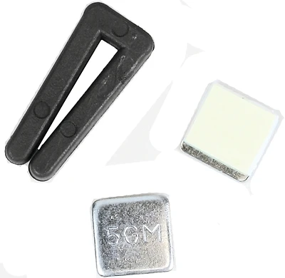 Jandorf 60301 Ceiling Fan Balancing Kit, Blade Clip and Weights