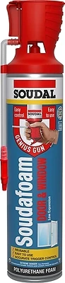 Soudafoam Door & Window Foam Sealant, Minimal Expansion, 20 oz.