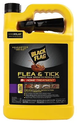 Black Flag HG-11093 Flea & Tick Killer Spray Plus Growth Regulator, 1-Gallon