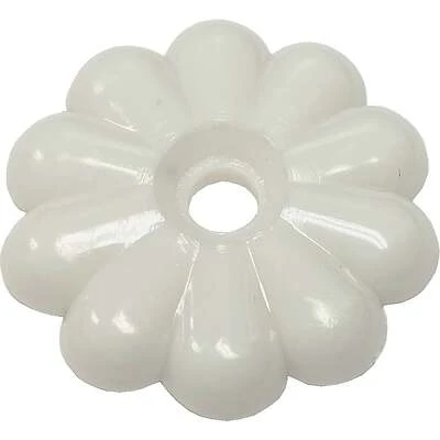 US Hardware D-138D Rosette Buttons, 1-1/8 In., Plastic, 100 Pack