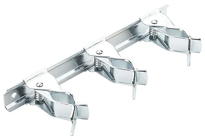 National Hardware N112-076 Tool Storage Clip, 5-Compartment, Steel, Zinc