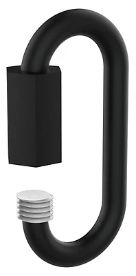 Quick Chain Link, Black, 1/8 In.